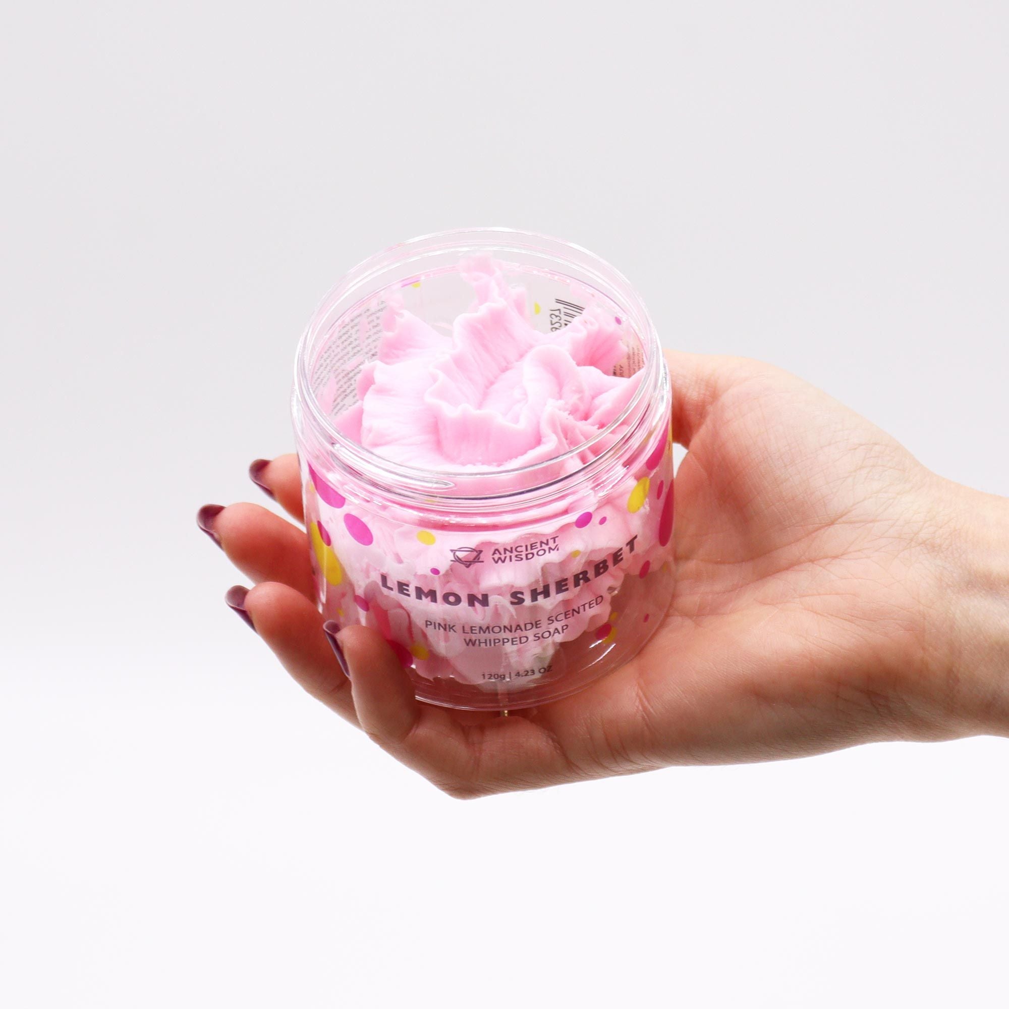 Luxurious Lemon Sherbet Whipped Soap