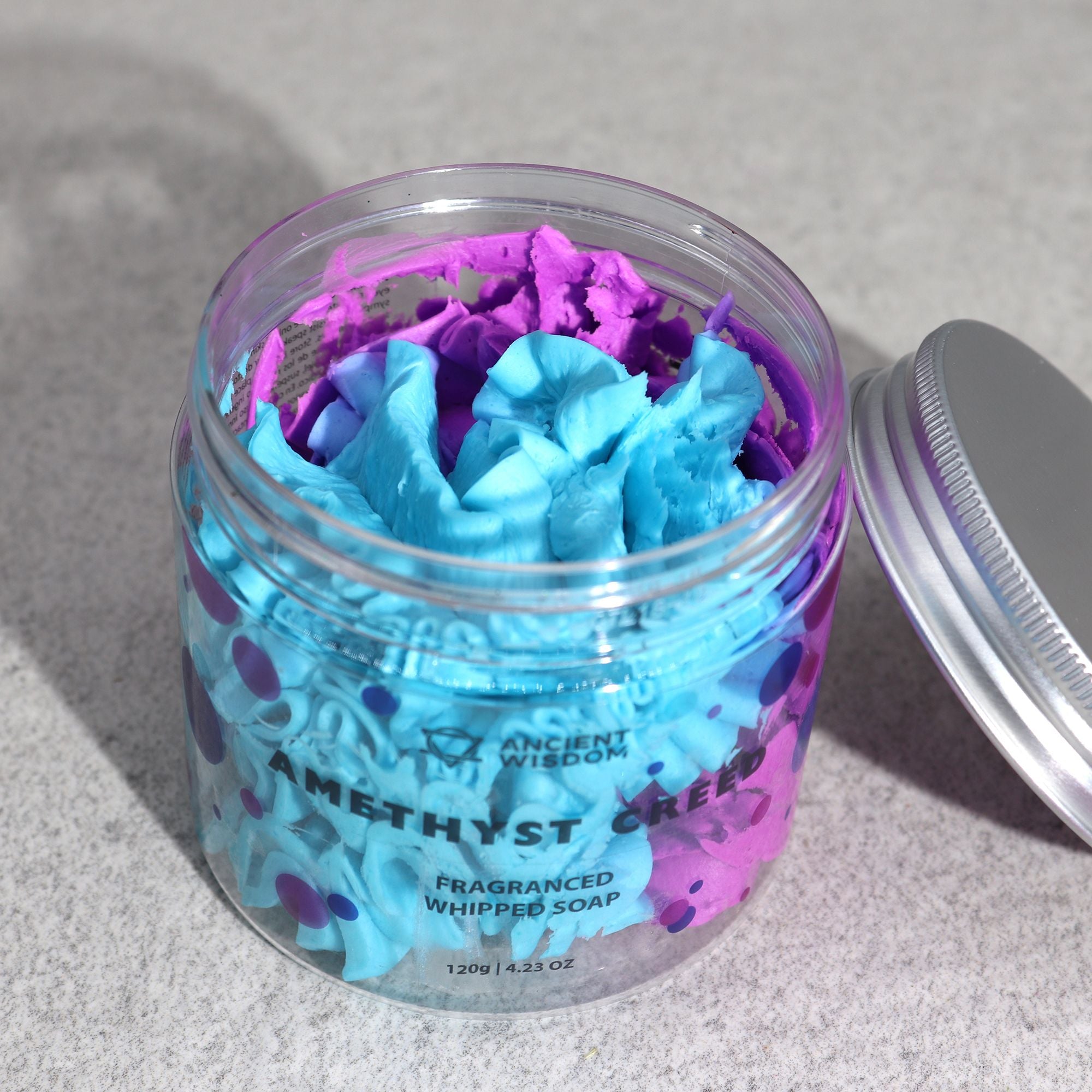 Luxurious Amethyst Creed Whipped Soap