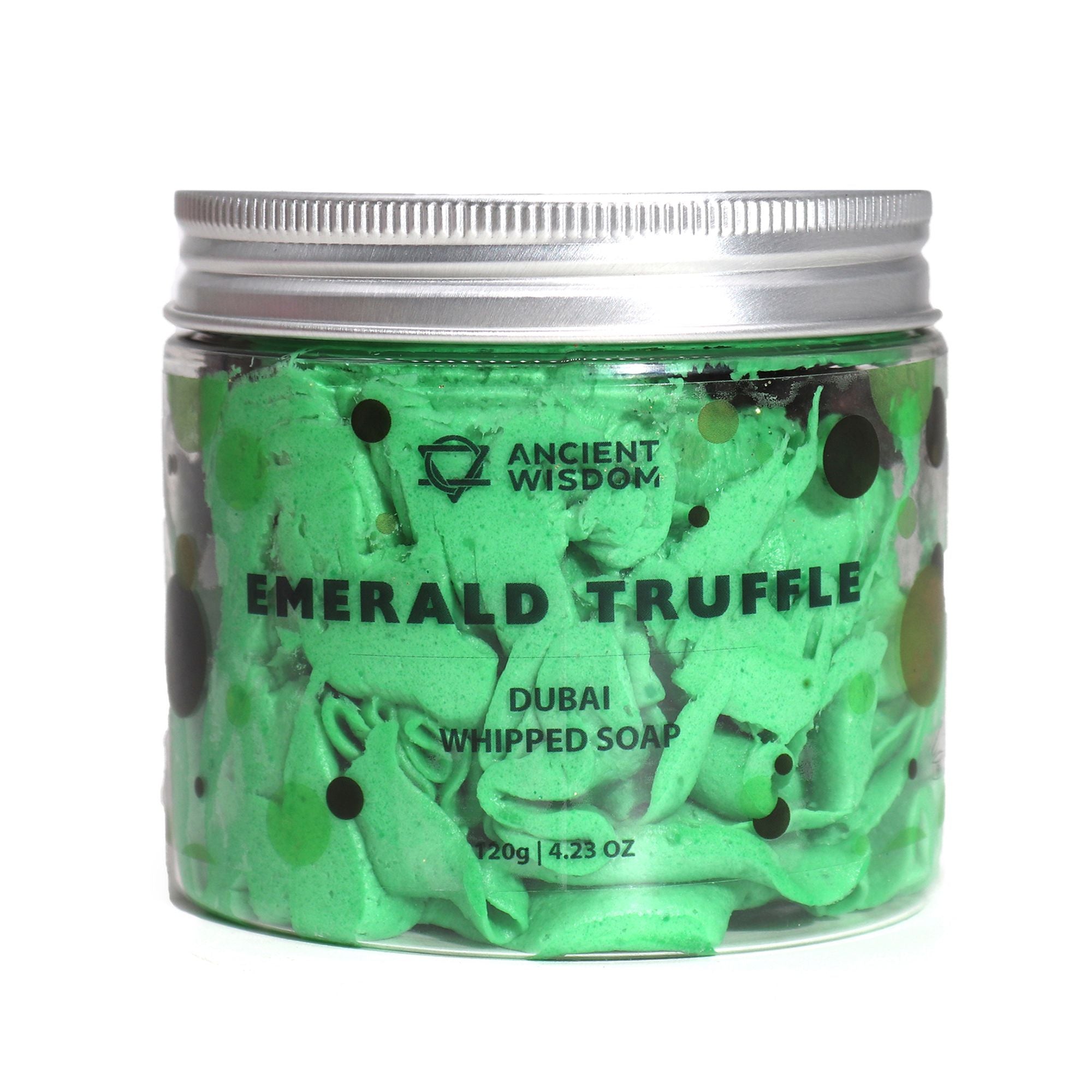 Luxurious Dubai Whipped Soap – Emerald Truffle