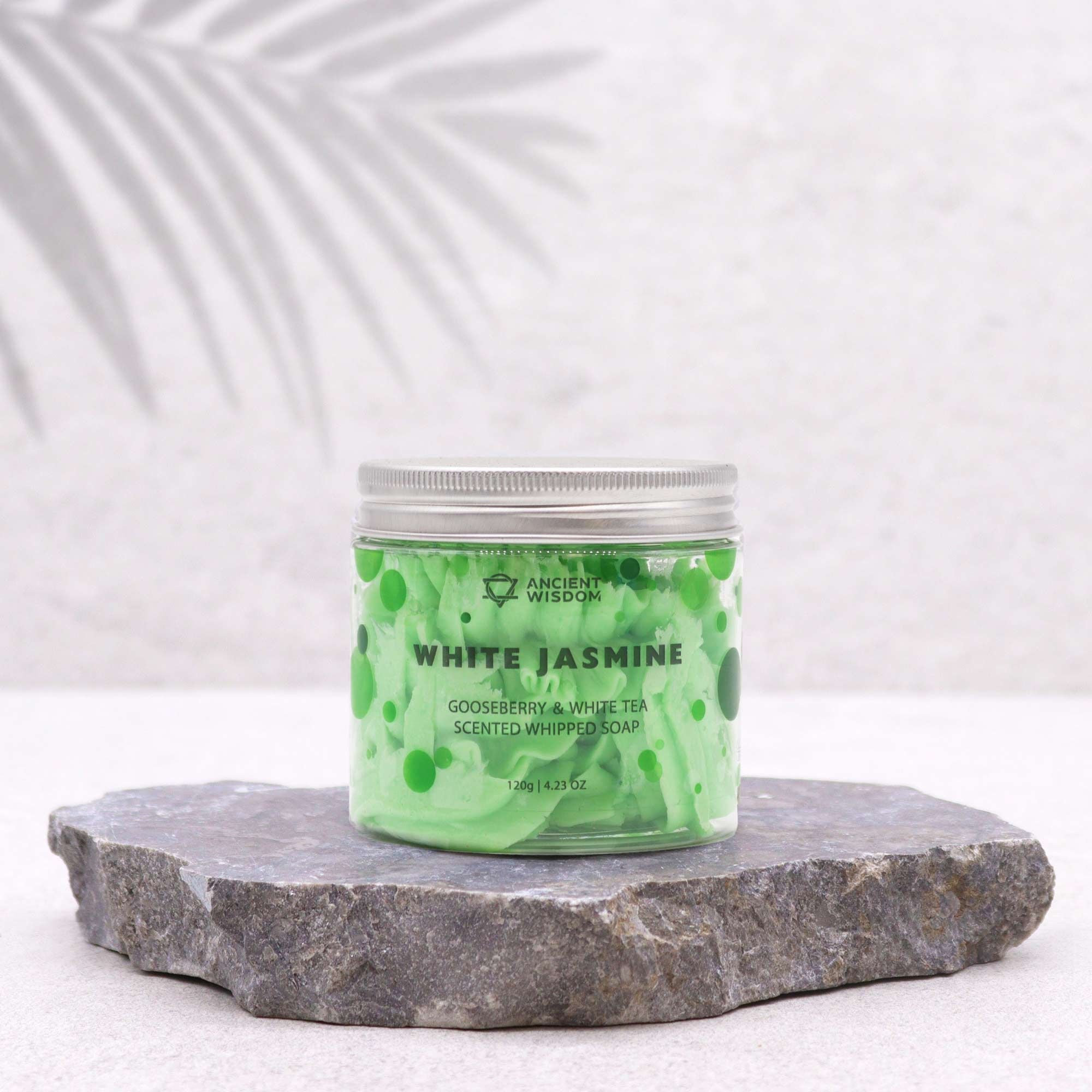 Luxurious White Jasmine Whipped Soap