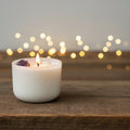Chakra Crystal Candles - Third Eye Chakra