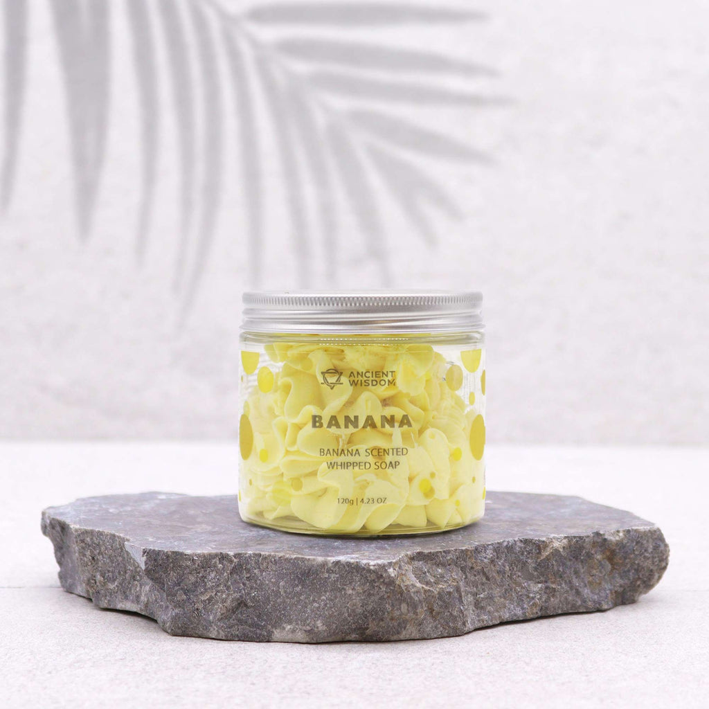 Luxurious Banana Whipped Soap