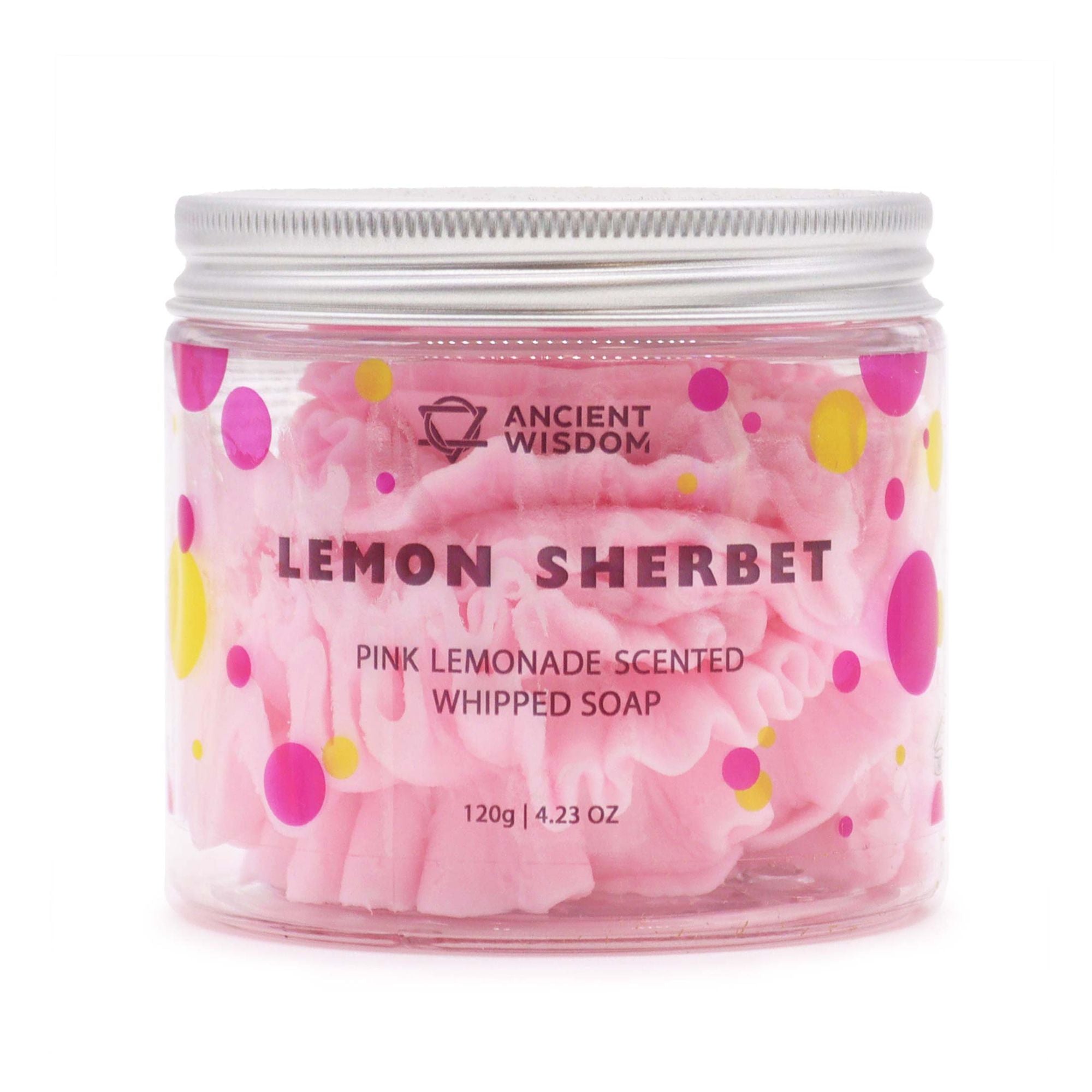 Luxurious Lemon Sherbet Whipped Soap