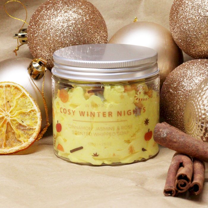 Luxurious Cosy Winter Night Whipped Soap