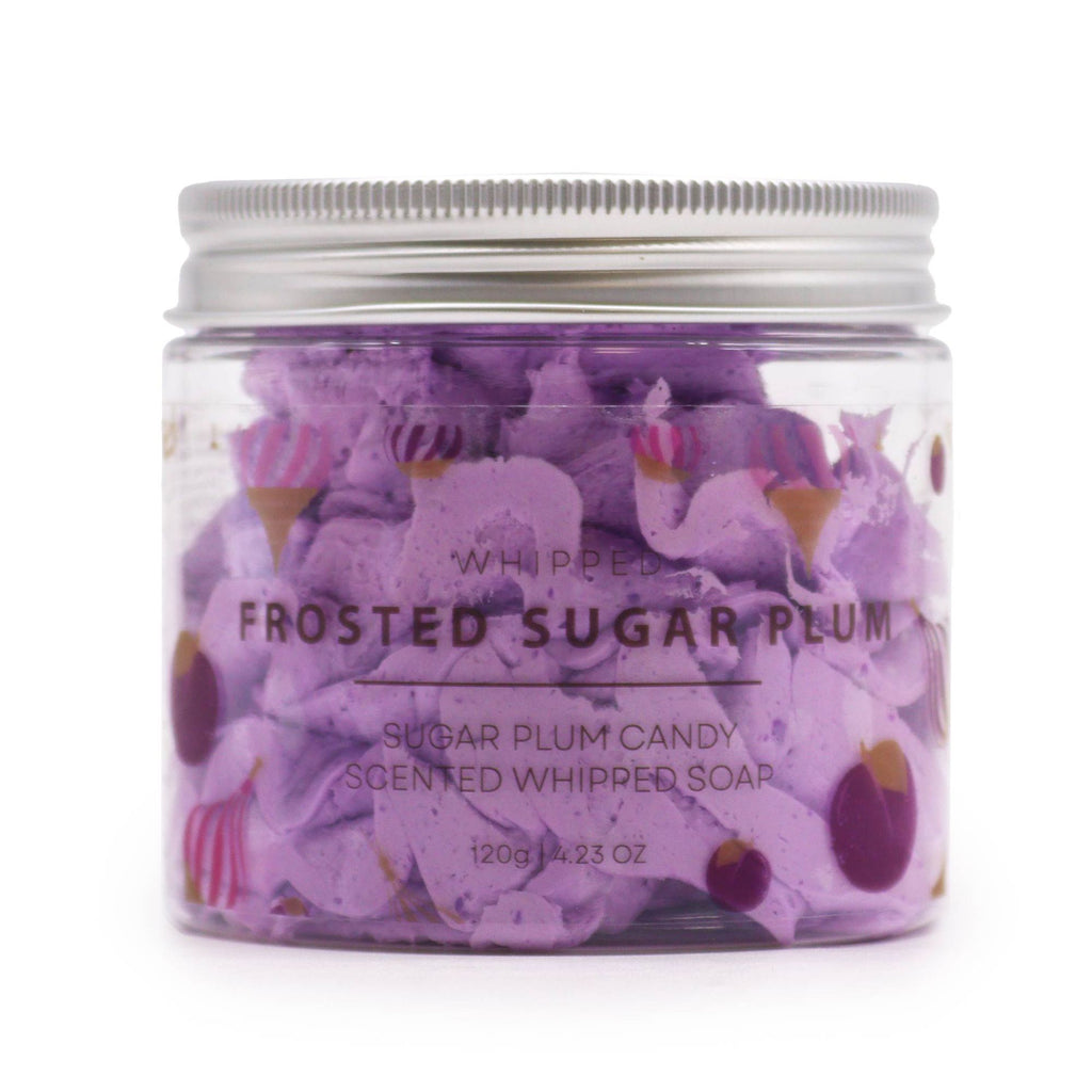 Luxurious Frosted Sugar Plum Whipped Soap